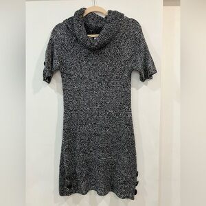 Wishes Wishes Wishes Monochrome Knit dress